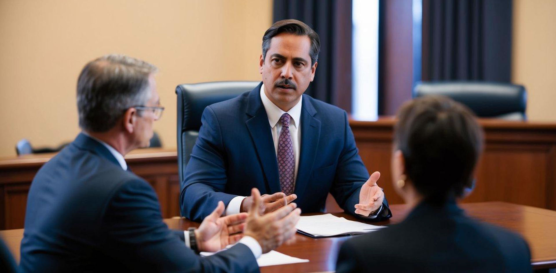 A DUI lawyer negotiating a plea deal in an Arizona courtroom